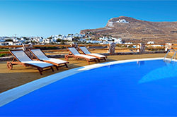 Aspalathras White Hotel Folegandros - Exterior View