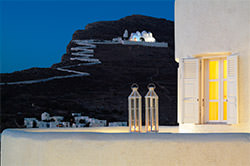 Aspalathras White Hotel Folegandros - Exterior View